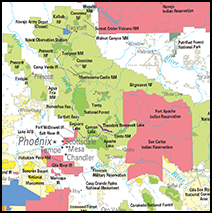 Arizona Federal Lands and Indian Reservations