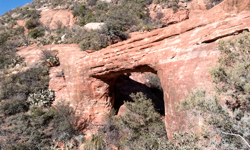 Sterling Pass Trail to Vultee Arch, Sedona, Arizona