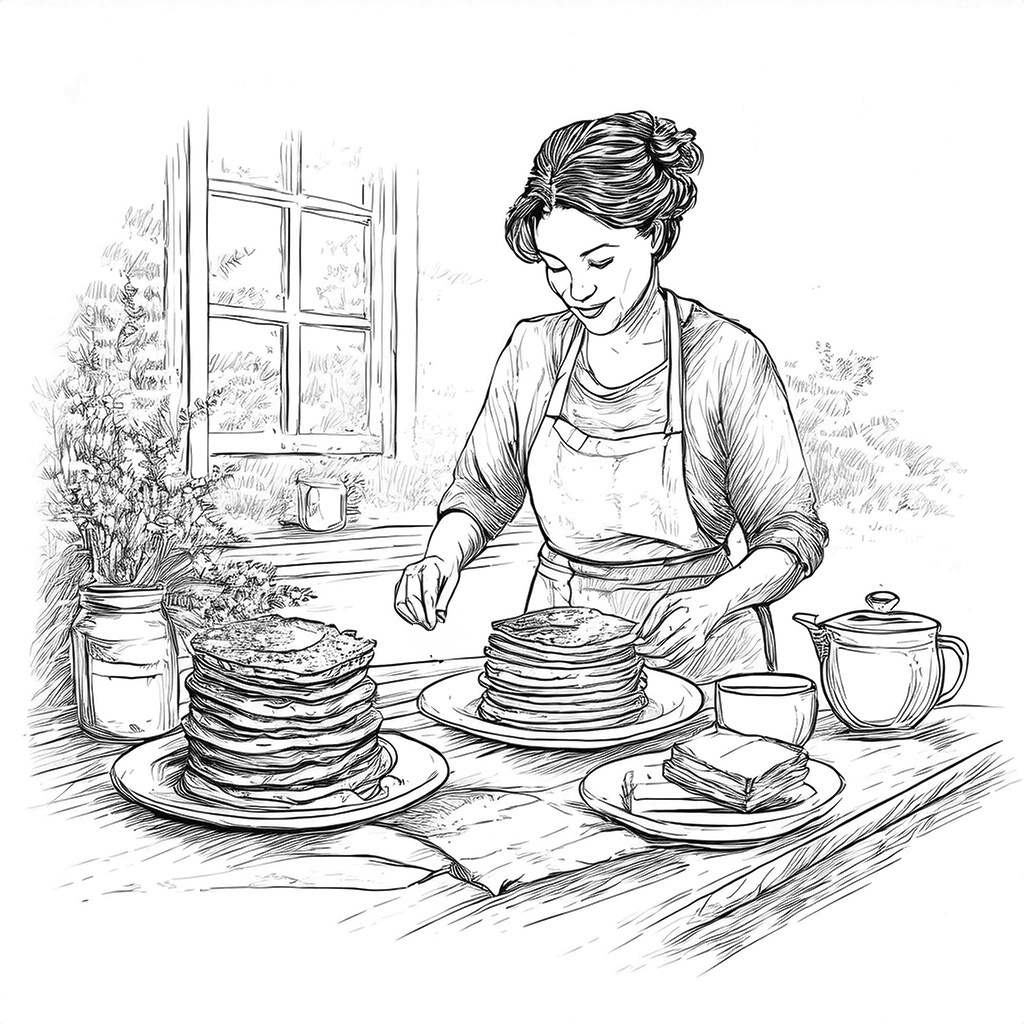 Euta the Chipmunk — gallery image 3 Original book illustration