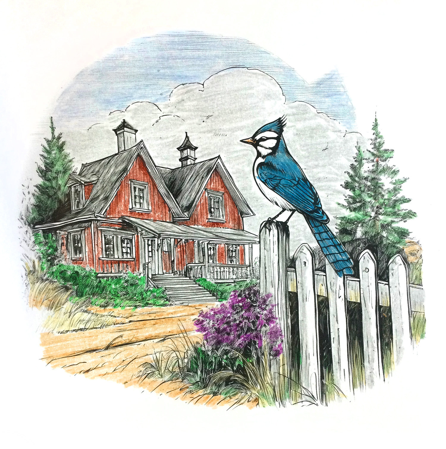Euta the Chipmunk — gallery image 4 Original book illustration